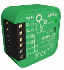 Zamel Supla ROW-02 - 2x przekaźnik 230V WiFi