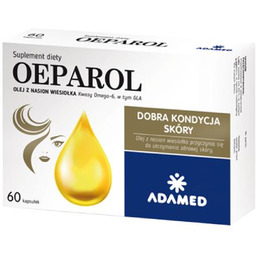 OEPAROL olej z nasion wiesiołka, 60 kapsułek ->