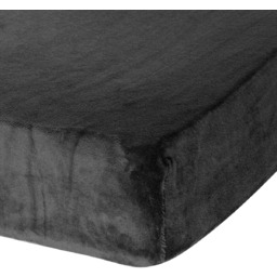 Prześcieradło 100 x 200 Polarowe Flano Czarny