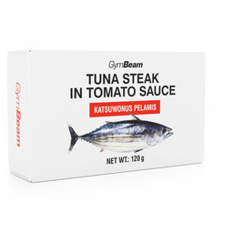 GymBeam Tuńczyk w sosie pomidorowym 120 g