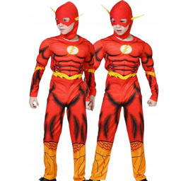 STRÓJ DLA CHŁOPCA DC THE FLASH PRZEBRANIE