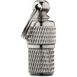 Nobby Zawieszka adresowa w kolorze chromu 26 mm