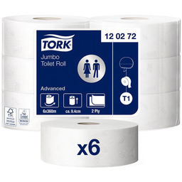 Papier toaletowy Jumbo T1 Tork Advanced 6 rolek