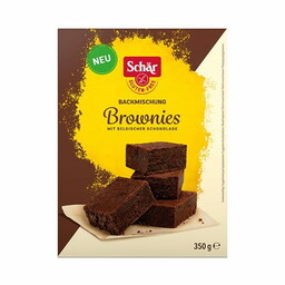 MIESZANKA DO WYPIEKU BROWNIES BEZGLUTENOWA 350 G, SCHAR