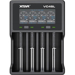 Xtar VC4SL Ładowarka 4-OTWOROWA Do Akumulatorów Li-ion/ni-mh AA/AAA/18650