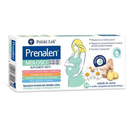 PRENALEN Mdłości, 24tabl. do ssania