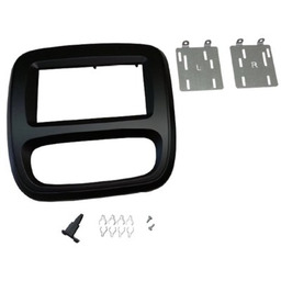 COMPOTECH Ramka do radia 3706/2DD Czarny