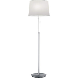 Lampa podłogowa elegancka do salonu z włącznikiem sznurkowym