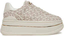 Sneakersy MICHAEL Michael Kors 43S5HYFS2B Écru
