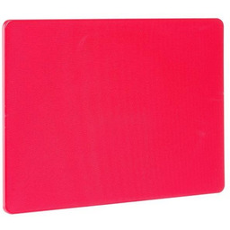 Deska do krojenia HACCP 450x300x10 mm czerwona -