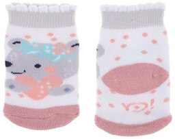 2-pak Skarpety frotte ciepłe wzorzyste Yoclub (0-9m) białe