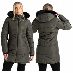 Parka Puchowa Kurtka Damska Zimowa Pikowana Płaszcz Dare2B