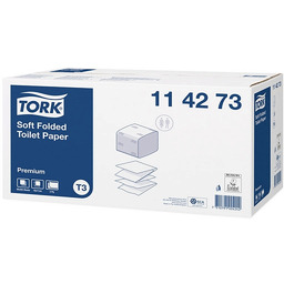 Papier toaletowy w składce Tork T3 2 warstwy