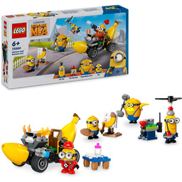 LEGO Despicable Me 4 Minionki i bananowóz, Zabawka