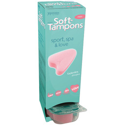 Soft-Tampons mini, box of 10