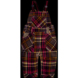 Niemowlęce ogrodniczki szare Kanz r.80