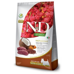 FARMINA N&D Quinoa Dog Skin&Coat Venison, Coconut Adult