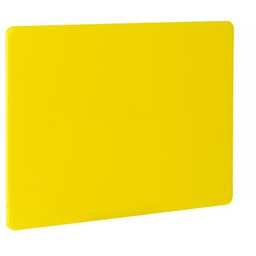 Deska do krojenia HACCP 450x300x10 mm żółta -