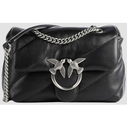 PINKO Czarna kopertówka Love Puff Mini Cl Sheep