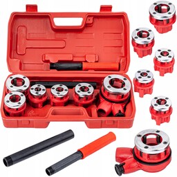 Gwintownica Do Rur Hydrauliczna Narzynki Nasadki 6 Elementów