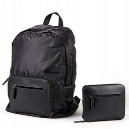 Lexon Packable Plecak składany saszetka czarny