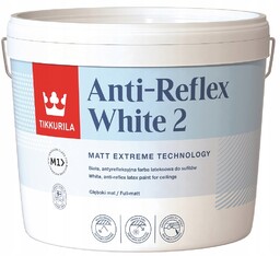Tikkurila Anti-reflex White 2 Farba Antyrefleksyjna Do Sufitów