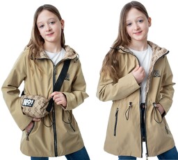 Kurtka Parka "Lena" Wiosna/jesień dziewczęca r.164 cm