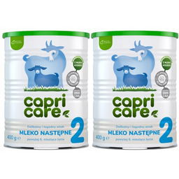 Mleko Kozie Capricare 2 następne 2 x 400
