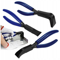 Zestaw Szczypce Blacharskie Ergonomiczny Uchwyt 45°/90°/0° Do Gięcia