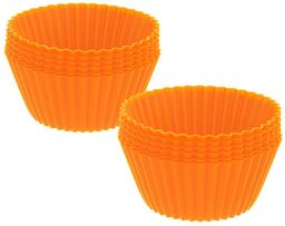 Foremki do muffinek silikonowe brązowa SILLINIE 5,5 cm