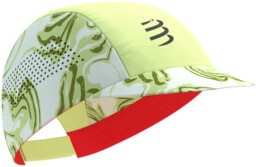 COMPRESSPORT Czapka biegowa PRO RACING CAP green camo/fluo