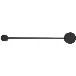 Lampa Ścienna Orbit M Czarny 1xGX53 Kinkiet