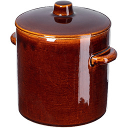 Garnek kamionkowy Athena 2L, z pokrywką