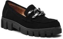 Loafersy Nessi 21085 Czarny