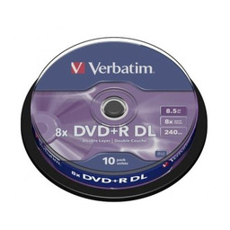 DVD+R Verbatim DL10szt