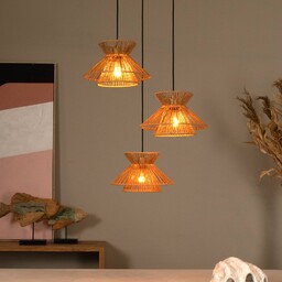 Lucide Lampa wisząca Tasman, możliwość ściemniania, kremowy /