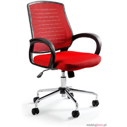 Fotel AWARD Unique Czarno-czerwony