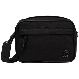 KARL LAGERFELD Czarna saszetka męska Kameo Crossbody