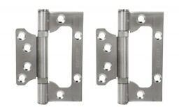 Zawias szczelinowy do drzwi bezprzylgowych, zaokrąglony 100x74, fi