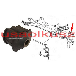 Tuleja wahacza tylna Chrysler LeBaron 1991-