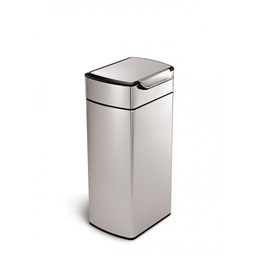 Simplehuman Kosz na śmieci 30L TOUCH-BAR - stal