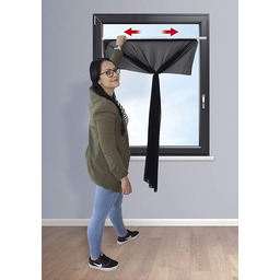 K-home TELESKOP moskitiera ramowa, antracytowa, indywidualna 80 x