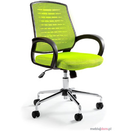 Fotel AWARD Unique Czarno-limonkowy