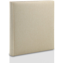 Album wklejany Linen Sand (tradycyjny 100 czarnych stron)