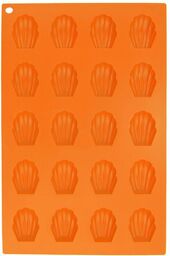 Forma do ciastek silikonowa pomarańczowa muszelki SILLINIE