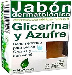 Sanasur Jabon Gliceryna Siarka 100Gr. 100 G