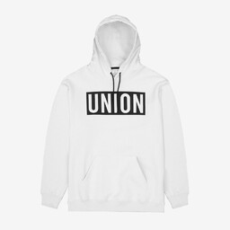 bluza UNION - Team Hoodie White (WHITE )