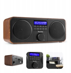 Radio domowe sieciowe stereo Fm Dab+ budzik