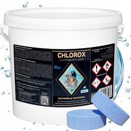 Chlorox Multi Tabletki 200G Blue 5KG Dezynfekcja Chlorowa