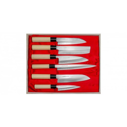 Satake Cutlery Satake Yoshimitsu Zestaw 6 Noży, uniwersalny